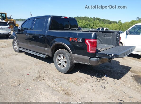1FTEW1EP0HFA70851 2017 FORD F150 Черный Задняя левая четверть
