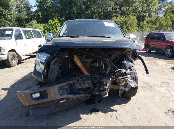 1FTEW1EP0HFA70851 2017 FORD F150 Черный Вид щитка приборов