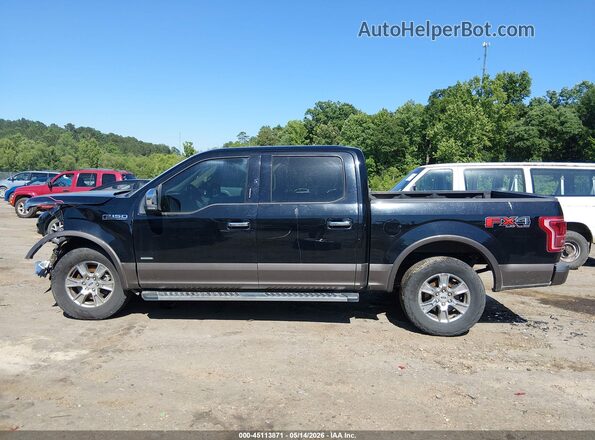 1FTEW1EP0HFA70851 2017 FORD F150 Черный Панорамный вид салона 360°