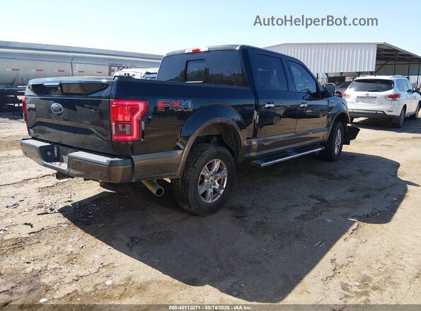 1FTEW1EP0HFA70851 2017 FORD F150 Черный Задняя правая четверть