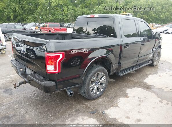 1FTEW1EP0HFB20437 2017 FORD F150 Black 