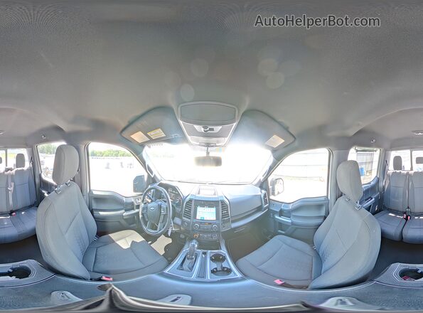 1FTEW1EP0JFB25949 2018 FORD F150 White VIN კოდის სტიკერის ხედი
