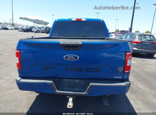 1FTEW1EP0JKC26075 2018 FORD F150 Blue 
