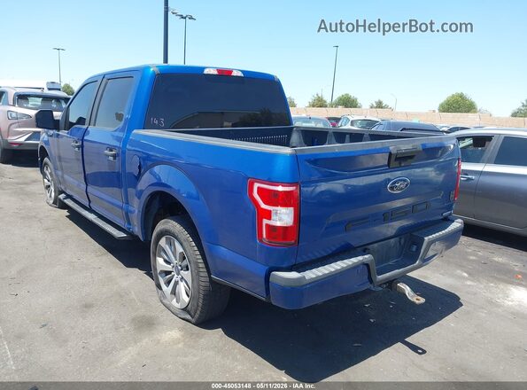 1FTEW1EP0JKC26075 2018 FORD F150 Blue 