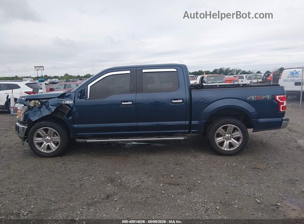 1FTEW1EP0KFD44721 2019 FORD F150 Blue 