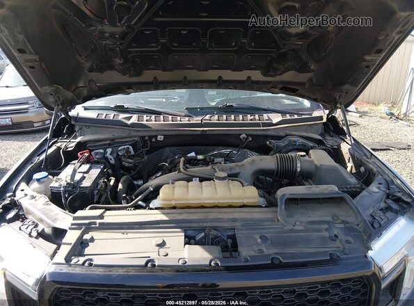 1FTEW1EP0KKD13864 2019 FORD F150 Black Вид ззаду