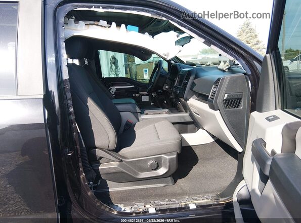 1FTEW1EP0KKD13864 2019 FORD F150 Black Вид салону спереду