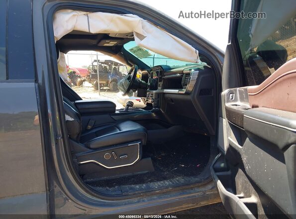 1FTEW1EP0MFA95615 2021 FORD F150 Серый Вид салона спереди
