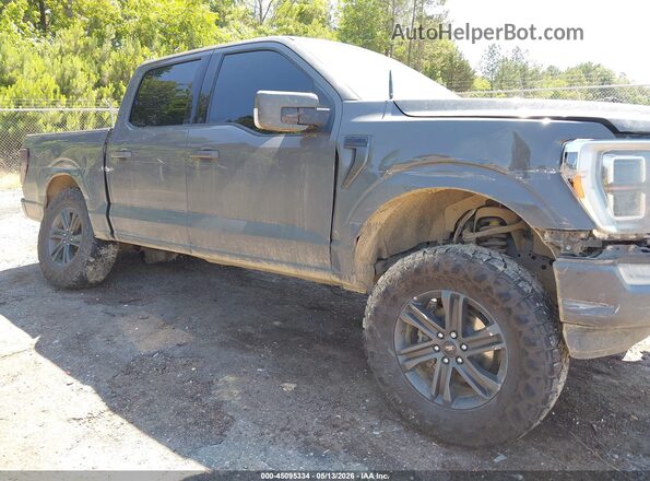 1FTEW1EP0MFA95615 2021 FORD F150 Серый 