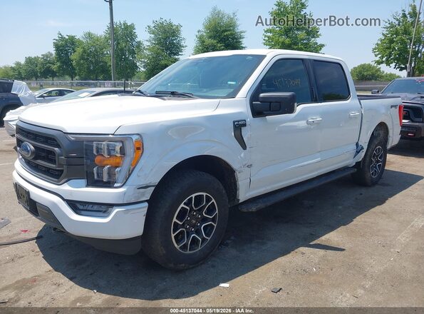 1FTEW1EP0PFB12997 2023 FORD F150 White Vista tres cuartos delantera izquierda
