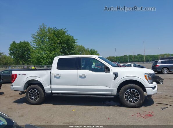 1FTEW1EP0PFB12997 2023 FORD F150 White Vista interior trasera
