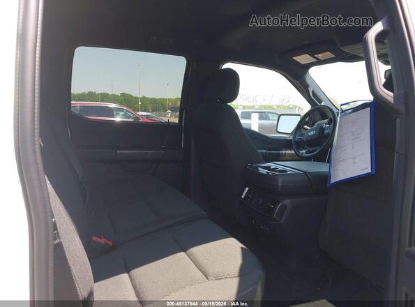 1FTEW1EP0PFB12997 2023 FORD F150 White Vista de la etiqueta del VIN