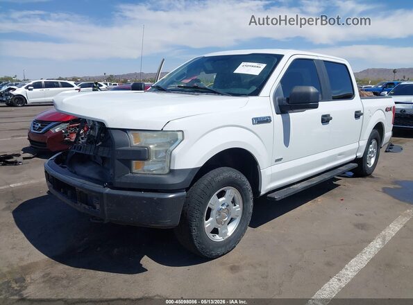 1FTEW1EP1GFA86555 2016 FORD F150 Белый Передняя левая четверть