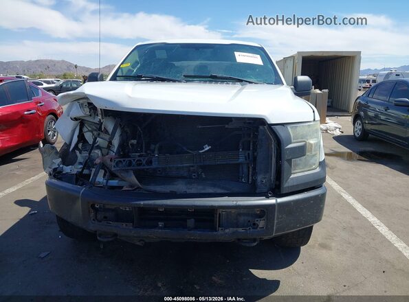 1FTEW1EP1GFA86555 2016 FORD F150 Белый Вид задней части салона
