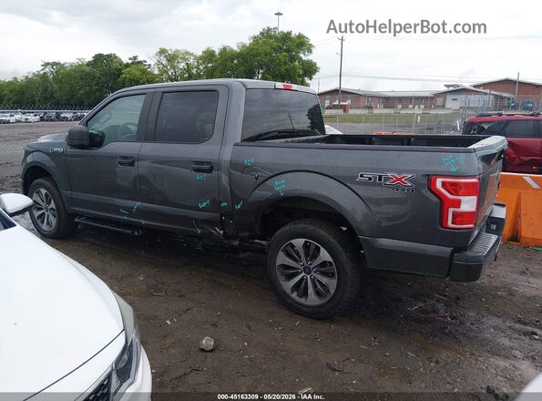 1FTEW1EP1KFD09203 2019 FORD F150 Gray 