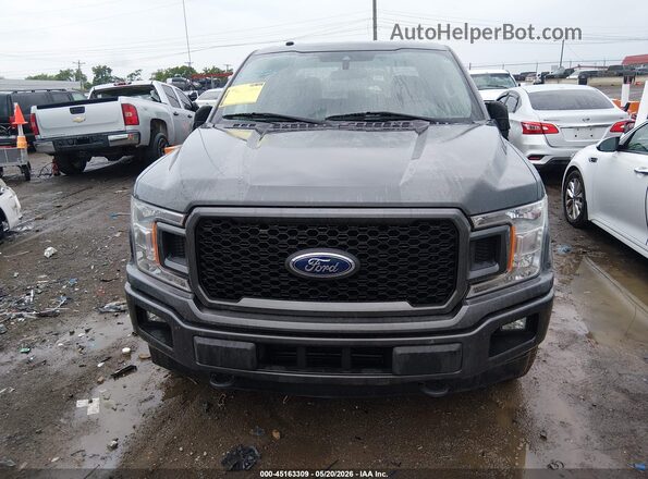 1FTEW1EP1KFD09203 2019 FORD F150 Gray 