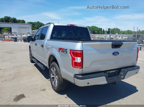 1FTEW1EP1KFD24722 2019 FORD F150 Silver Rear left