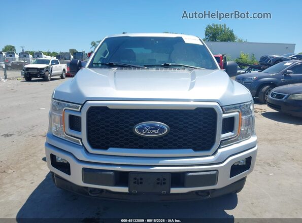 1FTEW1EP1KFD24722 2019 FORD F150 Silver Instrument cluster view