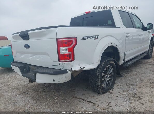 1FTEW1EP1LFB45002 2020 FORD F150 White Դիմացի տեսք