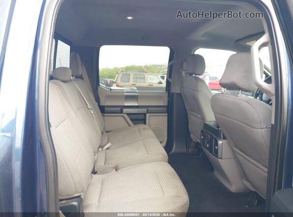 1FTEW1EP2GFC36186 2016 FORD F150 Dark Blue VIN կոդի պիտակի տեսք