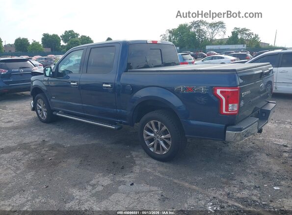 1FTEW1EP2GFC36186 2016 FORD F150 Dark Blue Հետևի ձախ