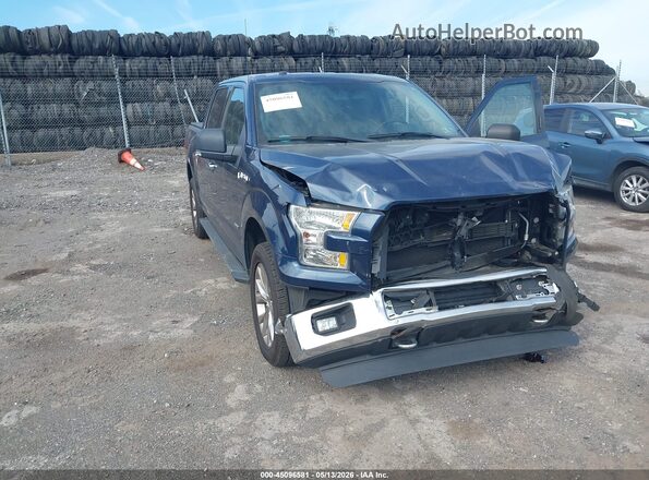 1FTEW1EP2GFC36186 2016 FORD F150 Dark Blue Դիմացի տեսք