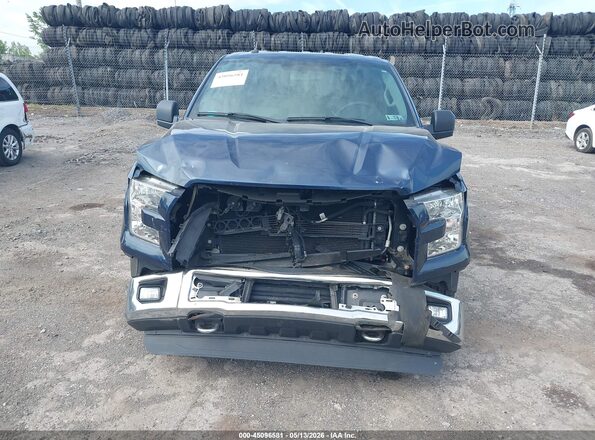 1FTEW1EP2GFC36186 2016 FORD F150 Dark Blue Սարքավորումների վահանակի տեսք
