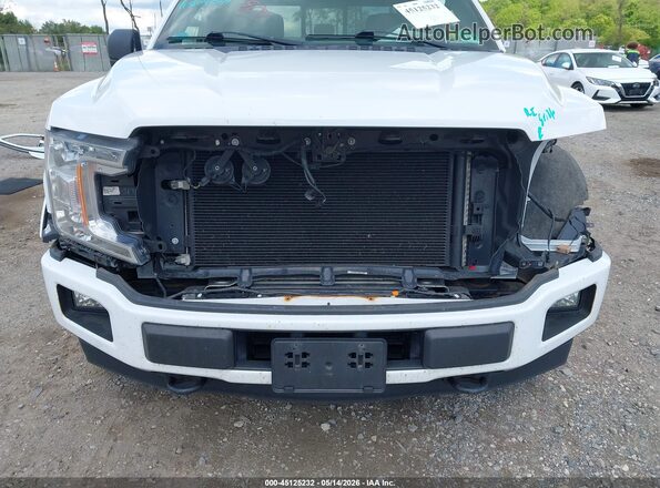 1FTEW1EP2JFD92915 2018 FORD F150 White Widok z przodu