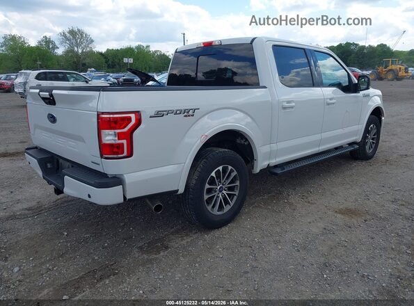 1FTEW1EP2JFD92915 2018 FORD F150 White Tył prawy
