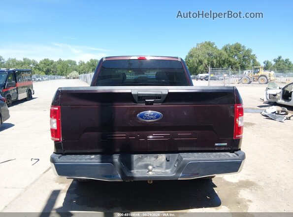 1FTEW1EP2JKE88180 2018 FORD F150 Темно-бордовый 