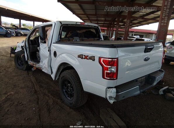 1FTEW1EP2JKF57613 2018 FORD F150 White Tył lewy