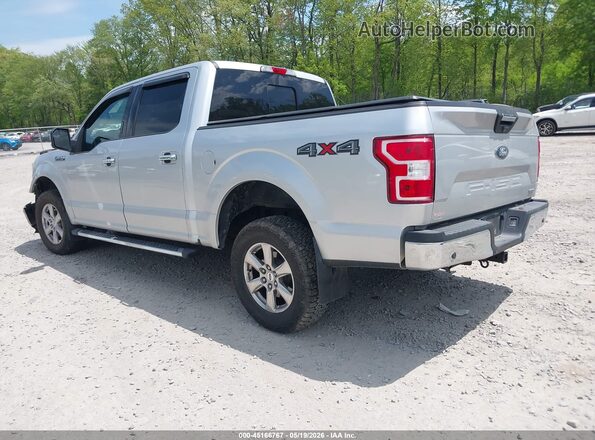 1FTEW1EP2KFA48857 2019 FORD F150 Silver Հետևի ձախ
