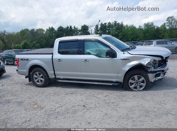1FTEW1EP2KFA48857 2019 FORD F150 Silver Սալոնի հետևի տեսք