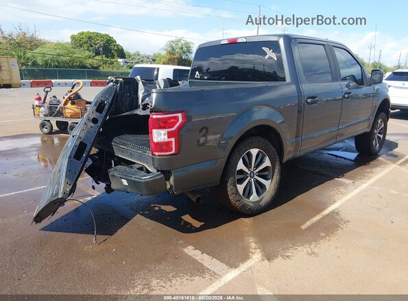 1FTEW1EP2LKD19327 2020 FORD F150 Gray Trasero derecho