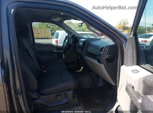 1FTEW1EP2LKD19327 2020 FORD F150 Gray Vista interior delantera