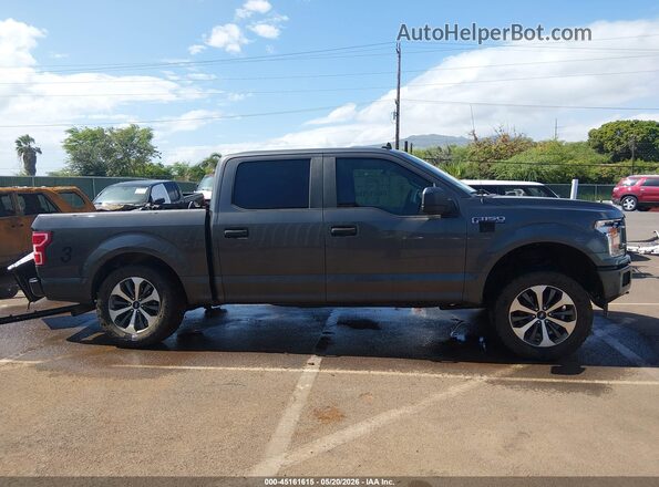 1FTEW1EP2LKD19327 2020 FORD F150 Gray Vista interior de 360 grados