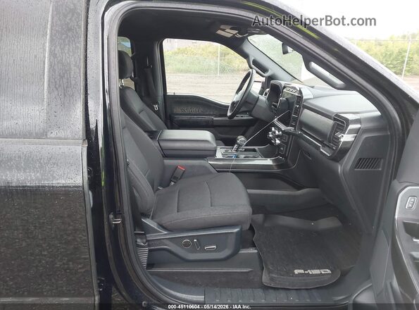 1FTEW1EP2MFB52736 2021 FORD F150 Black Вид салону спереду