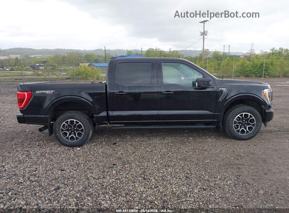1FTEW1EP2MFB52736 2021 FORD F150 Black Панорамний вид салону 360°