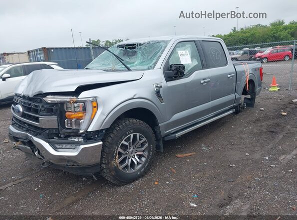 1FTEW1EP2NKE63995 2022 FORD F150 Silver 