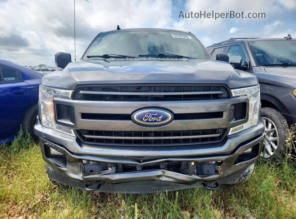1FTEW1EP3KKE04577 2019 FORD F150 Серый Вид спереди