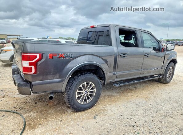 1FTEW1EP3KKE04577 2019 FORD F150 Серый Задняя правая четверть