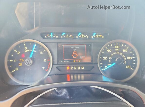 1FTEW1EP3KKE04577 2019 FORD F150 Серый Вид щитка приборов