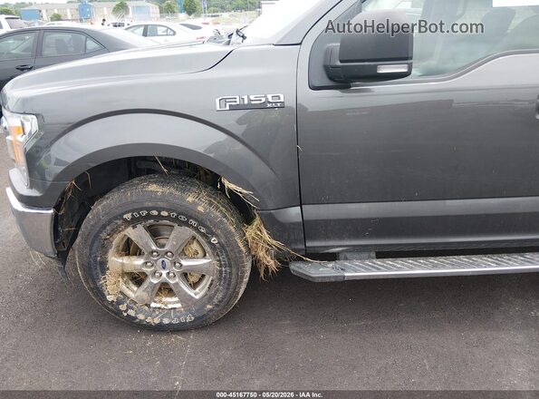 1FTEW1EP3LKD96479 2020 FORD F150 Gray წინა ხედი