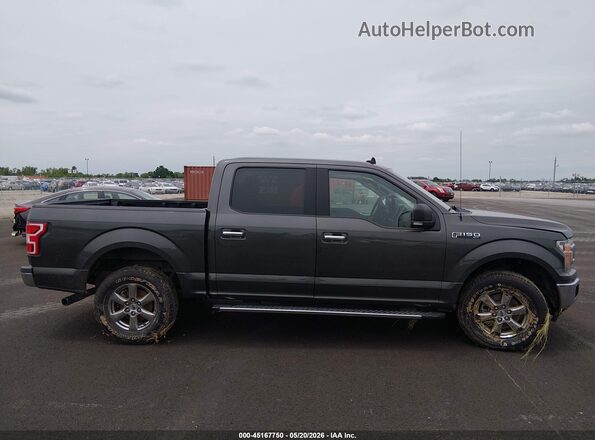 1FTEW1EP3LKD96479 2020 FORD F150 Gray უკანა სალონის ხედი