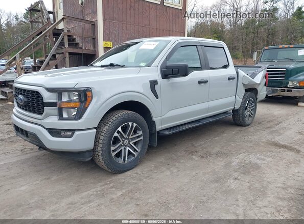 1FTEW1EP3PFA95371 2023 FORD F150 Light Blue Przód lewy