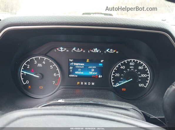 1FTEW1EP3PFA95371 2023 FORD F150 Light Blue Widok tylnych siedzeń