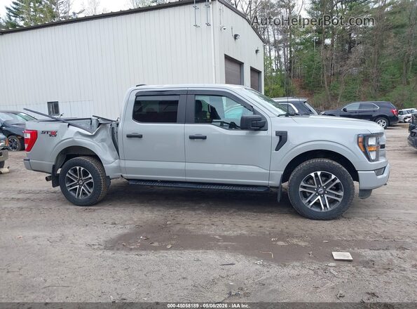 1FTEW1EP3PFA95371 2023 FORD F150 Light Blue Widok wnętrza z tyłu