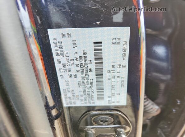 1FTEW1EP3PFD33672 2023 FORD F150 Синий Вид подкапотного пространства