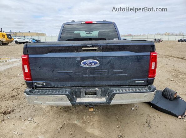 1FTEW1EP3PFD33672 2023 FORD F150 Синий Вид сзади