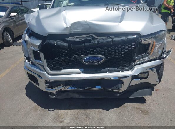 1FTEW1EP4JKF35791 2018 FORD F150 Silver Вид спереду